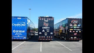 2018 Darlington Car Hauler Parade [upl. by Asilaj]