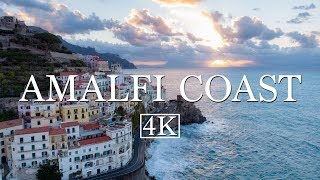 Amalfi Coast by Drone 4K [upl. by Ahsinroc556]