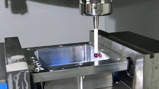 Renishaw Probe Accuracy Test in a Haas CNC Mill [upl. by Mimi]