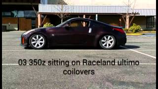 350z with Raceland Ultimo coilovers [upl. by Debor]