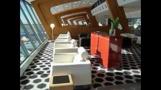 SYD Sydney International Qantas First Class Lounge  a Loungeindexcom walkthrough [upl. by Annahaj]