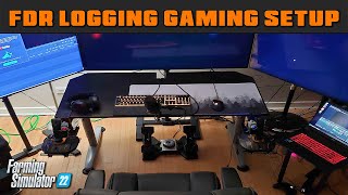 A Look At My FDR Logging Gaming Setup [upl. by Ponzo]