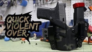 Custom Kydex Holsters  How its made  QVO Tactical [upl. by Airetahs]