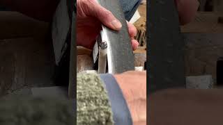 Peening a Scythe Blade with the 1SR Peening Kit [upl. by Atiuqcaj84]