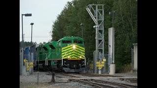 NBSR 6403 leads 907 West on the Mattawamkeag Sub 81721 [upl. by Suivatra597]