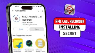 RMC Call Recorder  Not Opening  Not Work  Not Record  Not in Play Store All Problem 1 Solution [upl. by Eahsat]