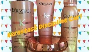 Resenha do lançamento da Kerastase  Linha Discipline Curl [upl. by Jezebel]