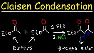 Claisen Condensation Reaction Mechanism [upl. by Lark]