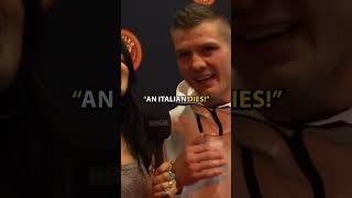 Marvin Vettori did not like this question LOL shorts ufc [upl. by Ecneret]