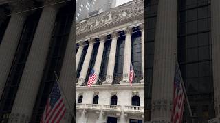 The New York Stock Exchange is located in the Financial District of Lower ManhattanNYC nyse nyc [upl. by Brecher]