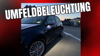 Golf 7  Umfeldbeleuchtung Tauschen [upl. by Eidnim356]