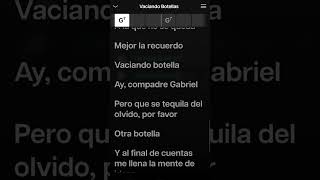 Los Originales De San Juan  Vaciando Botellas Karaoke Desvocalizado [upl. by Varini]