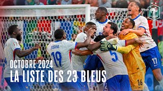 Les 23 Bleus pour octobre 2024 [upl. by Ysac]