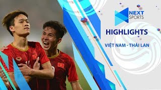 Highlights  U23 Việt Nam vùi dập U23 Thái Lan 4 bàn không gỡ  Nextsports [upl. by Lleder]