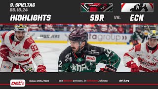 Game Highlights Spieltag 9 Starbulls Rosenheim vs EC Bad Nauheim [upl. by Elayor]