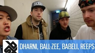 REEPS ONE DHARNI BALLZEE amp BABELI  Grand Beatbox Battle Freestyle Jam [upl. by Mayberry]