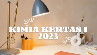 Kimia Kertas 1 Percubaan Negeri Perak 2023 Soalan 5 dan 6 [upl. by Nelra]