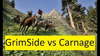 Mortal Online 2  GrimSide vs Carnage [upl. by Landes518]