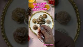 ROYAL ICING tutorial decoratedcookies royalicing cookies christmas decoratedcookies pinecone [upl. by Naivaf24]