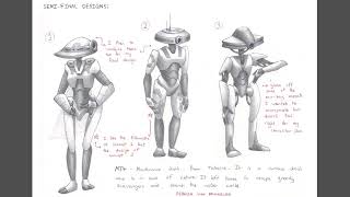 Droid Concepts CHARACTER DESIGN [upl. by Tala]