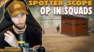 Spotter Scope is OP in Squads ft Matthias HollywoodBob amp OG Pickle  chocoTaco PUBG Miramar [upl. by Katti814]