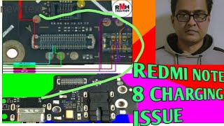 Redmi note 8 charging problem solution Redmi note 8 charging jumper ways [upl. by Trepur84]