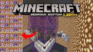 TUTORIAL  FARM DE AMETISTA 100 AUTOMATICA no MINECRAFT BEDROCK [upl. by Painter964]