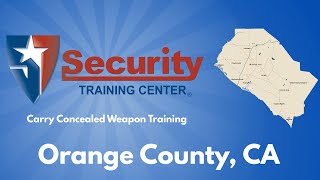 Carry Concealed Weapon CCW Training for Orange County CA [upl. by Kipper]