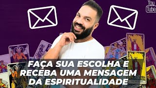 FAÇA SUA ESCOLHA E RECEBA UMA MENSAGEM DA ESPIRITUALIDADE [upl. by Atinod373]