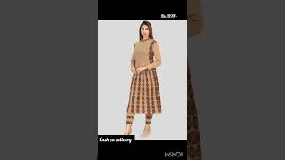 Woolen kurti set  Wa 9140339355 shortsfeed shorts [upl. by Drannel]