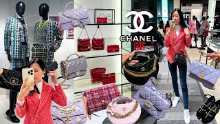 CHANEL 24A Metiers dArt Collection Launch Day 🛍️ Luxury Shopping Vlog with Prices [upl. by Milas]