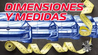 Dimensiones y medidas de un coche El TAMAÑO SÍ IMPORTA [upl. by Zulch93]