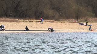 Schlauchboot auf dem Rhein mit 5 PS [upl. by Mark688]