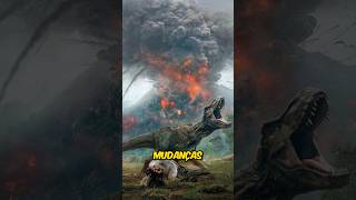 Como os Dinossauros foram extintos🦖🌎💥 shorts dinossauro prehistoric curiosidades dinossauros [upl. by Angelina]