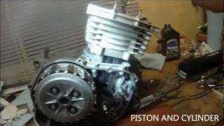 Complete single cylinder rebuild 600cc RFVC XR600R 9 of 11 [upl. by Robbin60]