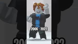 Evolution of Roblox Avatars 20062022 [upl. by Annis]