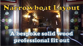 Narrowboat Life  2019  No74  Our Narrowboat Layout [upl. by Aekin]