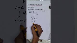 Convert Propanoic Acid into Ethanoic Acid chemistry study [upl. by Lucas]