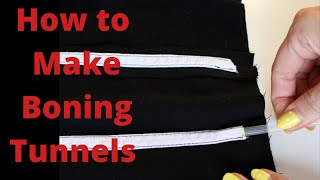 Different ways to make boning casings  tunnels [upl. by Yznel803]