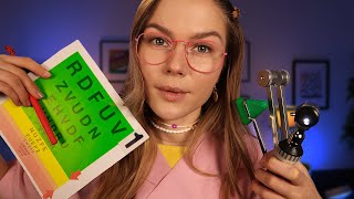 ASMR Cranial Nerve Exam Hearing Test amp Eye Exam RP Medical RP Combo Mix [upl. by Castora]