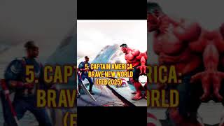 Top 10 Upcoming Marvel Movies 20252027 marvelstudios mcu marvelmovies shorts aryaverse [upl. by Iaria]