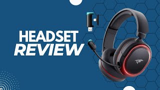 Review Wireless Gaming Headset 71 Surround Sound 24GHz USB Gaming Headphones with Bluetooth 54 [upl. by Lail]