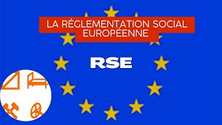 RSE  la réglementation social européenne  conduiterepos autres tâches disponibilité [upl. by Lavina11]