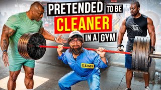 Elite Powerlifter Pretended to be a CLEANER 22  Anatoly GYM PRANK [upl. by Neelrihs]