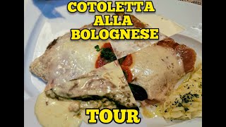 COTOLETTA ALLA BOLOGNESE TOUR  4 RISTORANTI BOLOGNA  mangiamo 4 cotolette diverse with ENG sub [upl. by Pacorro]