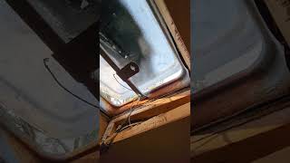 Ventline RV Vent RepairReplace Part 1 Short [upl. by Anileve151]