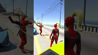 ladypool vs deadpool amar in GTA 5 español mexico spanish gta5 gta gtav games gaming [upl. by Tuesday]