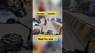 Scooter 🛵😂 hyperride motovlog hyperrider automobile gopro biker bikerrace funny [upl. by Eidod]