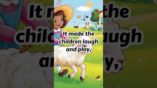 Mary Had a Little Lamb Karaoke with Lyrics │ Nursery Rhyme │Sing and Shine Tunes [upl. by Yrrep]