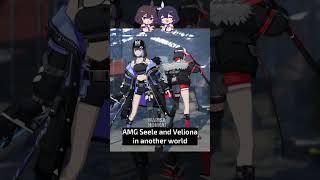 Seele and Veliona in another world honkaiimpact3rd honkaistarrail seele [upl. by Helprin]